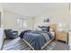 Tranquil bedroom with a comfortable bed, soft lighting, and calming decor, perfect for rest and relaxation at 2616 Loon Cir, Castle Rock, CO 80104