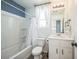 Stylish bathroom with a tub, updated vanity, and well-lit mirror at 18211 E 51St Ave, Denver, CO 80249