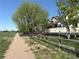 Scenic walking path adjacent to the property offers outdoor recreation and serene natural beauty at 1264 Banner Cir, Erie, CO 80516