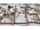 Aerial view showcasing the house and yard at 141 N 5Th Ave, Brighton, CO 80601