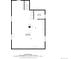 Basement floor plan showing a room, 27'5