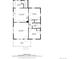 Floor plan showing a living room, kitchen, two bedrooms, and a bath at 141 N 5Th Ave, Brighton, CO 80601