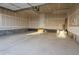 Spacious two car garage with concrete floors, ready for customization to your needs at 27492 E 1St Ave, Aurora, CO 80018