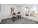 Bright home office featuring neutral walls and soft carpet at 4752 E 108Th Pl, Thornton, CO 80233