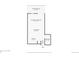Floor plan layout showcases an open-concept design with a living room, dining area, kitchen, bathroom, and balcony at 1495 Vrain St # 214, Denver, CO 80204
