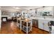 Kitchen with tile countertops and stainless steel appliances, including a dishwasher and gas range at 7142 S Hudson Ln, Centennial, CO 80122