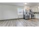 Kitchen featuring stainless steel appliances and white cabinets, creating a bright and functional space at 1135 S Gilbert St # 103, Castle Rock, CO 80104