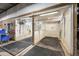 Dedicated wash stall area with rubber mat floors, perfect for grooming and bathing horses at 39681 Swift Creek Cir, Elizabeth, CO 80107