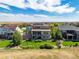 Aerial view of two-story house with backyard at 7609 S Country Club Pkwy, Aurora, CO 80016