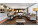 Well-appointed lobby with stylish seating, decorative shelving, and elegant lighting at 2400 E Cherry Creek South Dr # 307, Denver, CO 80209