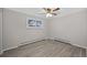 Bedroom with ceiling fan and ample closet space at 4795 S Yank Way, Morrison, CO 80465