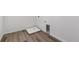 The laundry room features modern vinyl floors and includes hookups for both washer and dryer at 18971 E 96Th Pl, Commerce City, CO 80022