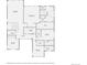 Detailed floor plan showcasing the layout of the home's upper level and measurements at 7994 S Kewaunee St, Aurora, CO 80016