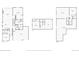 Combined floor plans showing first floor, second floor, and basement layouts for a complete view at 1060 Arrowhead Ct, Erie, CO 80516
