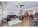 Spacious living room with hardwood floors, perfect for relaxing or entertaining guests at 1060 Arrowhead Ct, Erie, CO 80516