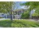 Charming home featuring a well-maintained lawn, gravel landscaping, and a lovely front porch at 537 N 48Th Ave, Brighton, CO 80601