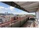 Balcony featuring an outdoor seating area with downtown views at 1441 N Humboldt St # 505, Denver, CO 80218