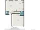 Layout of the first floor in this home at 21950 E Crestline Ln, Aurora, CO 80015