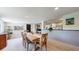 Dining room adjacent to kitchen is perfect for entertaining guests and Gathering at 6931 W 75Th Pl, Arvada, CO 80003