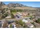 Aerial view of neighborhood with mountain views at 2610 Heidelberg Dr, Boulder, CO 80305