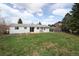 Spacious backyard with a small patio at 2610 Heidelberg Dr, Boulder, CO 80305