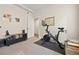 Versatile room featuring a stationary bike and workout space at 4537 N Tennyson St # 101, Denver, CO 80212
