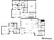 Detailed floor plan showcasing the layout of a multi-level home with clearly labeled rooms and dimensions at 4537 N Tennyson St # 101, Denver, CO 80212