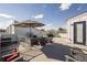Rooftop patio with outdoor furniture, a TV, and a grill perfect for entertaining at 4537 N Tennyson St # 101, Denver, CO 80212