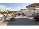 Stylish rooftop patio with outdoor seating, planters, and a cozy atmosphere at 4537 N Tennyson St # 101, Denver, CO 80212