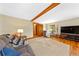 Spacious living room with hardwood floors and large windows at 420 Chinook Rd, Idaho Springs, CO 80452
