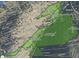 Aerial view of land with various sized parcels and boundaries at 420 Chinook Rd, Idaho Springs, CO 80452