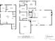 Floorplans of the basement and ground floor with bedroom, kitchen, living room, garage, office dimensions at 9861 E Ohio Ave, Denver, CO 80247