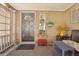 Inviting front porch with decorative plants and a comfortable seating area at 916 Griffith St, Georgetown, CO 80444