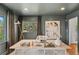 Stylish office with a large window, elegant lighting, and hardwood floors at 970 S Steele St, Denver, CO 80209