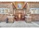 Attractive brick exterior featuring a gated entrance to the property with beautiful architecture and design at 861 N Humboldt St # A, Denver, CO 80218