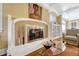 A cozy living room featuring a fireplace, stylish decor, and lots of natural light at 861 N Humboldt St # A, Denver, CO 80218
