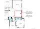 Detailed floor plan illustrating layout, potential for fourth bedroom, and a Jack and Jill bathroom at 2 Twin Flower, Littleton, CO 80127