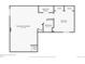Finished basement with dimensions 17'7