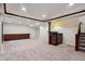 The finished basement includes built in cabinetry and a wet bar, perfect for entertaining at 6687 S Forest Way # E, Centennial, CO 80121
