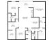 Detailed floor plan showcasing the layout of the home with labeled rooms and dimensions at 13950 E Oxford Pl # B105, Aurora, CO 80014
