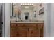 Bathroom featuring a vanity with mirror and light fixtures at 1152 S Yosemite Way # 29, Denver, CO 80247