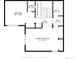 Detailed floor plan of the primary bedroom with a sauna, bedrooms, and bathrooms at 1152 S Yosemite Way # 29, Denver, CO 80247