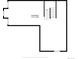 Floor plan of the basement with an open staircase and an exit at 1152 S Yosemite Way # 29, Denver, CO 80247