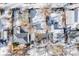 Aerial view showcasing the property and neighborhood at 4745 S Sherman St, Englewood, CO 80113