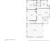 First-floor floor plan with kitchen, living room, and garage at 675 Holland St, Lakewood, CO 80215