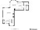 Layout of the house showing the second floor at 7083 Leopard Dr, Lone Tree, CO 80124