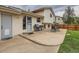 Outdoor patio with a grill, dining set, and access to a grassy backyard at 380 S 25Th Ave, Brighton, CO 80601
