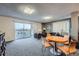Open concept living room leading to a private terrace at 1313 Steele St # 606, Denver, CO 80206