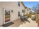 Private deck ideal for entertaining, equipped with seating, umbrella, and grill at 6367 Xavier St, Arvada, CO 80003
