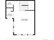 Detailed floor plan of the main floor featuring the bath, foyer, and living room at 2366 Central Park Blvd, Denver, CO 80238